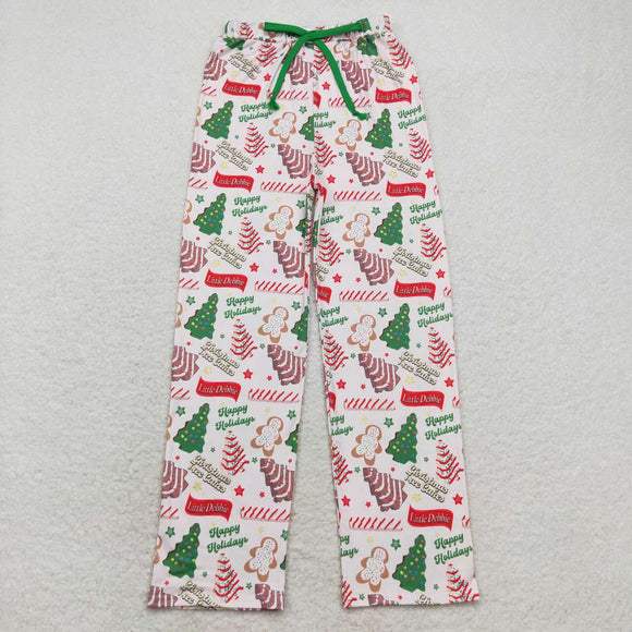 Men Adult Happy Holidays Tree Cookie Mommy & Me Christmas Pajamas