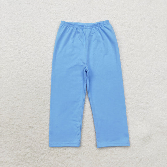 Solid Blue Boys Pants