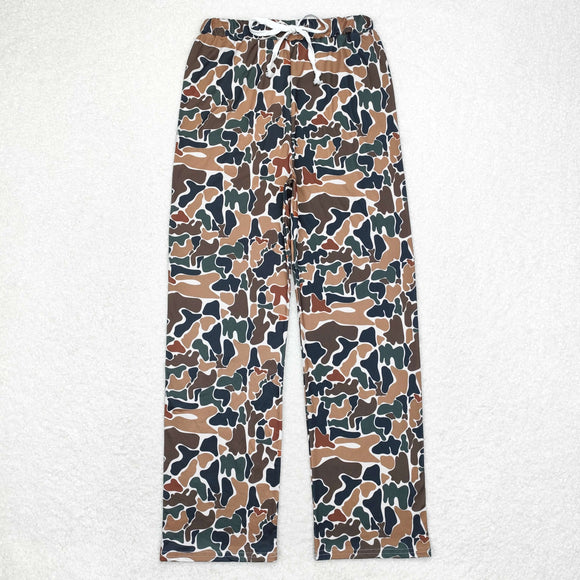 Adult Camo Beige Mom Pajamas Pants