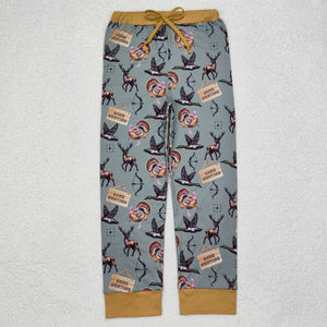 Adult Gone Hunting Turkey Deer Duck Men Pajamas