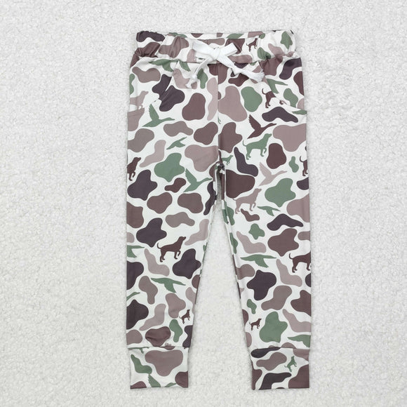 Camo Duck Dog Beige Camo Boys Pants