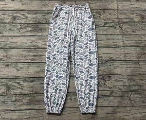 Pre-sale Adult Camo Gray Athletic Yoga Women Pants