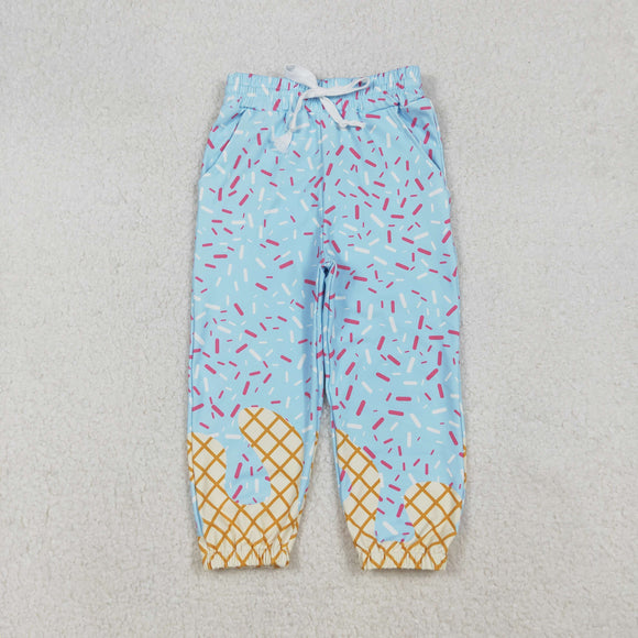 Waffle Ice cream Sky Blue Athletic Boys Pants
