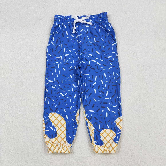 Waffle Ice cream Blue Athletic Boys Pants