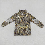 Duck Polo Jungle Hunting Boys Long Sleeve Top