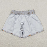 Duck Gray Boys Swimming Trunks