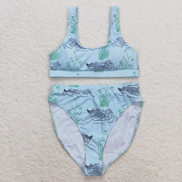 Duck Blue Adult Swimsuits