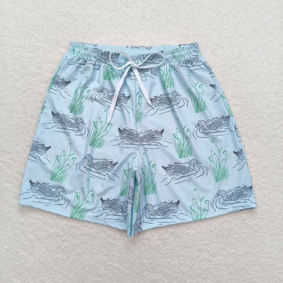 Adult Duck Blue Swimming Trunks