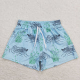 Duck Blue Boys Swimming Trunks