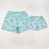 Adult Duck Bluish-Green Swimming Trunks