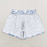 Sea Turtle Blue Boys Swimming Trunks