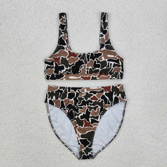 Camo Beige Adult Swimsuits