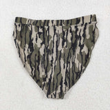 Army Green Camo Adult Swimsuits-Bummie