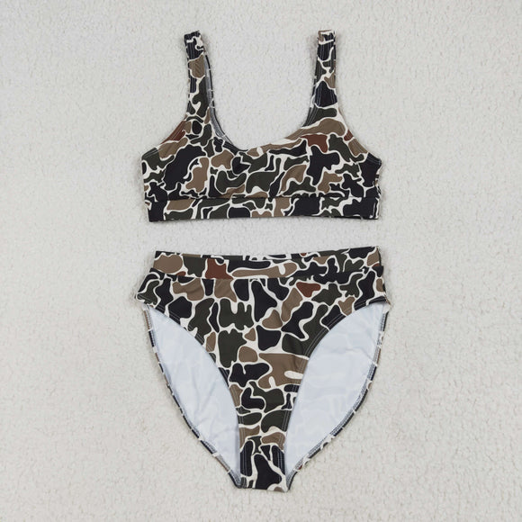 Camo Beige Adult Swimsuits