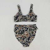 Camo Beige Adult Swimsuits