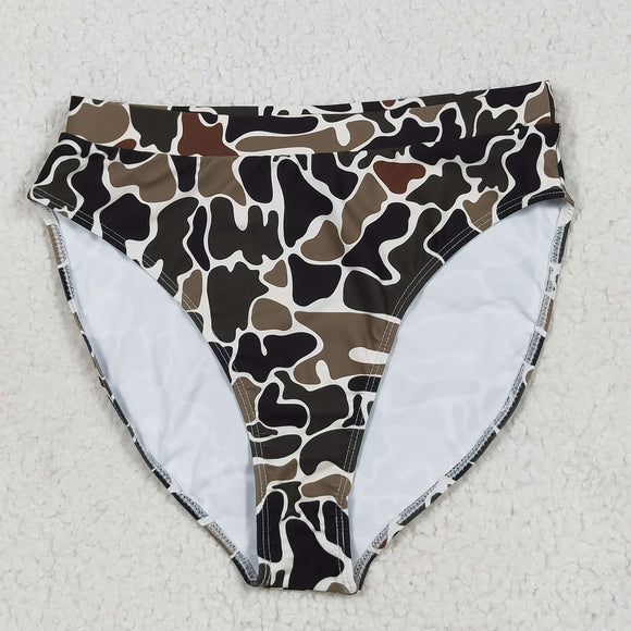 Camo Beige Adult Swimsuits-Bummie