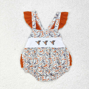 Duck Camo Girls Summer Romper