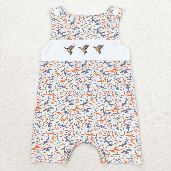 Duck Camo Boys Summer Romper