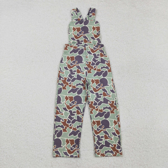 Camo Brown Green Boys Jumpsuit