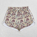 Adult Camo Brown Mommy & Me Shorts