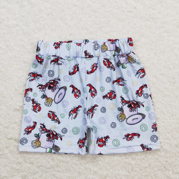 Crawfish Corn Boys Shorts