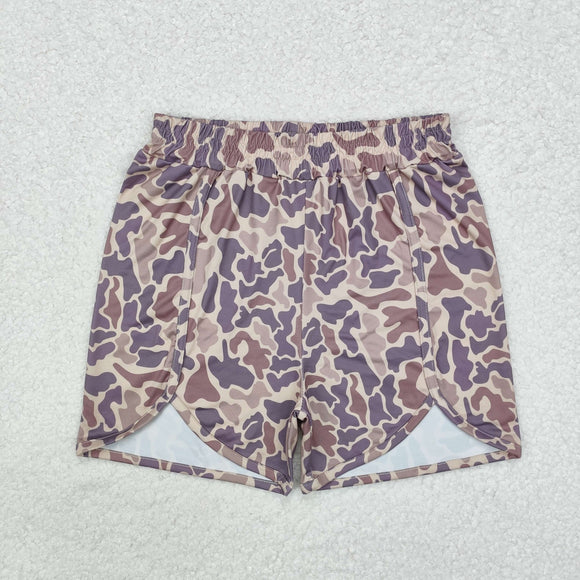 Adult Camo Light Brown Mommy & Me Shorts