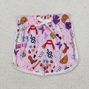 Singer Pink Girls Shorts
