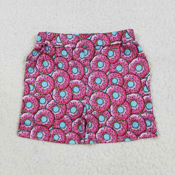 Doughnut Hot Pink Boys Shorts