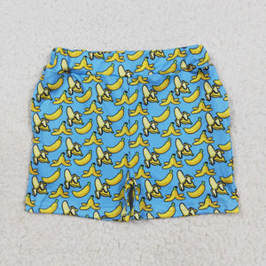 Banana Blue Boys Shorts