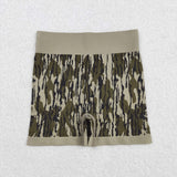 Army Green Camo Adult Shorts