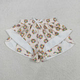 Adult Donut Neckless Athletic Women Mardi Gras Shorts