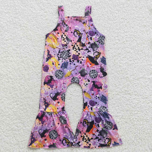 Witch Purple Girls Halloween Jumpsuit