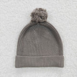 Gray Baby Kids Knitted Hat