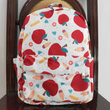 Apple Pencil Print Back to School Backpack