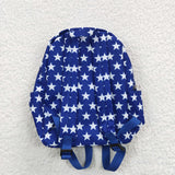 Stars Red Stripe Blue 4th of July Backpack