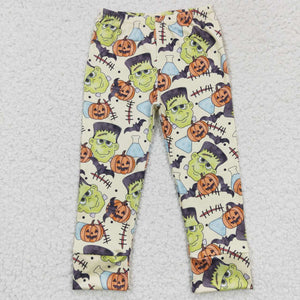 Pumpkin Cartoon Boys Halloween Pants