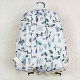 Duck White Backpack