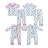 Bunny Blue Boys Easter Pajamas