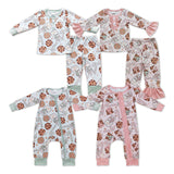 Candy Cane Milk Cookie Boys Christmas Pajamas