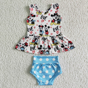 Promotional Love Cartoon Bummies Sets
