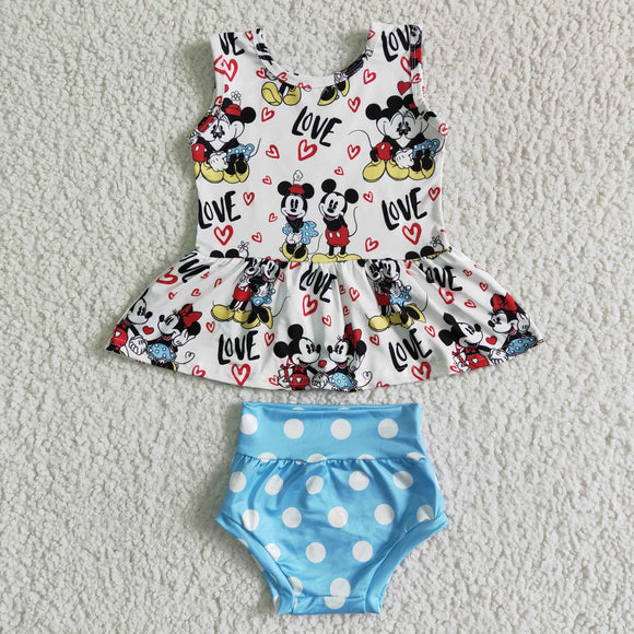 Promotional Love Cartoon Bummies Sets