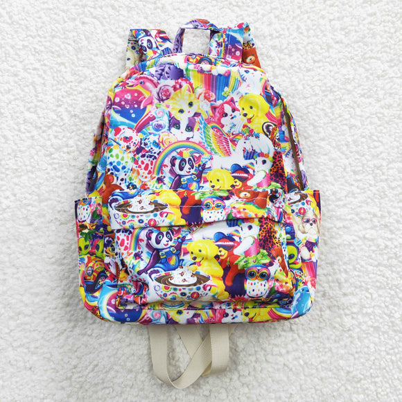 Cartoon Characters Colorful Backpack