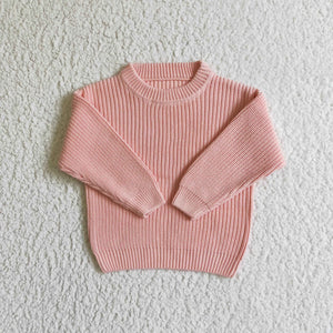 Pink Kids Sweaters