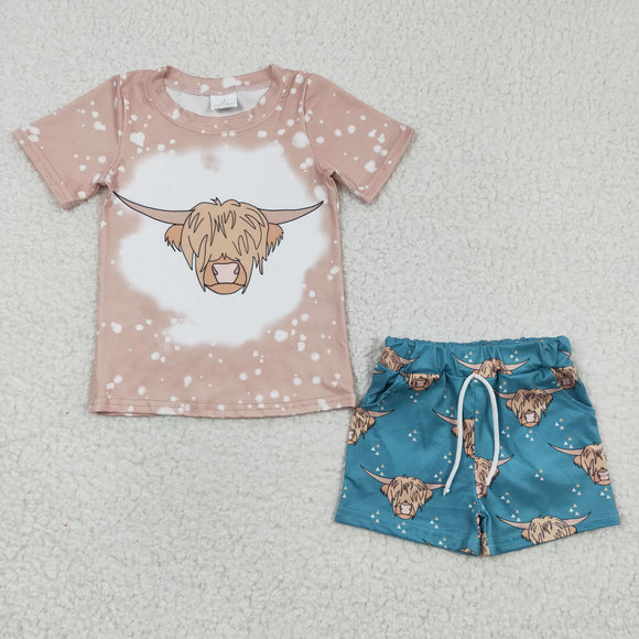 Yak Blue Light Boys Shorts Sets
