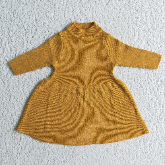 Promotional Apricot Dress Kids Sweaters