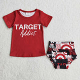 Red Target Bummies Sets