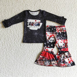 Friends Black Red Girls Halloween Outfits