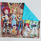Cartoon Blue Baby Blankets