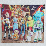 Cartoon Blue Baby Blankets
