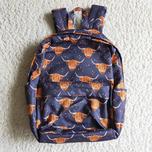 Highland Cow Dark Backpack